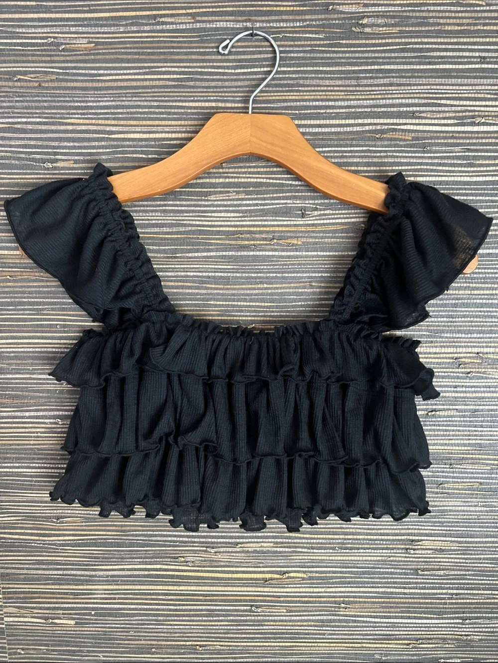 NWOT Free People Free-Est Mila Top size XS Black So Adorable!